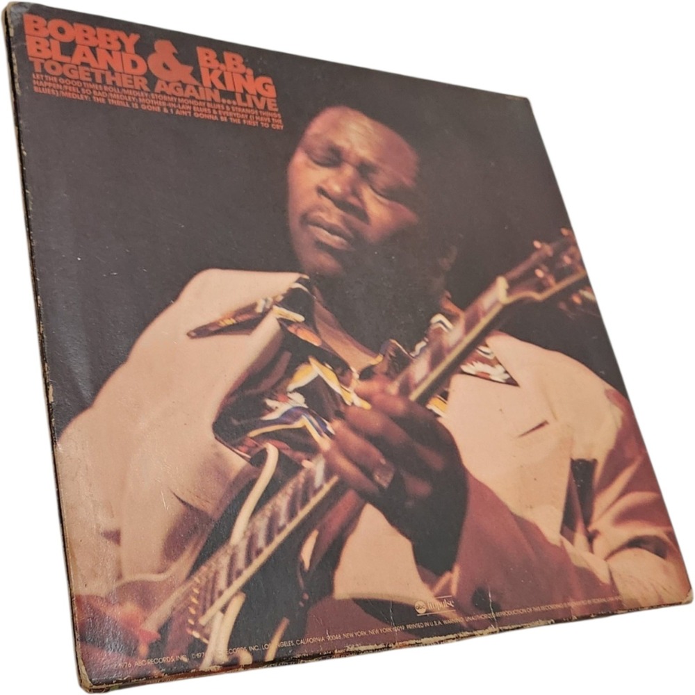 Bobby Bland & B.B. King Together Again Live Vinyl LP ABC Impulse ASD-9317 1976